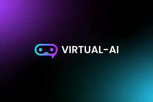 Virtual Ai Technology Logo Design, a Branding & Logo Template by brandingpro