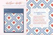 Heirloom Hearts - Seamless Pattern, a Pattern Graphic by Essentially Nomadic (Thumbnail 2 of 13)