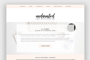 Undaunted Wordpress Theme