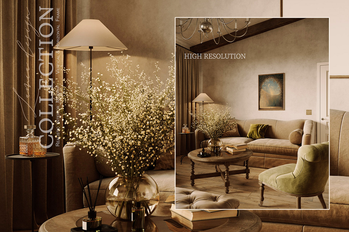 Maison Interior & Mockup Frames, a Household Mockup by LAMIA DESIGN (Photo 12 of 19)