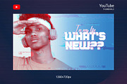 Glitch YouTube Thumbnails, a Social Media Template by Andrew Skoch Design (Thumbnail 2 of 7)