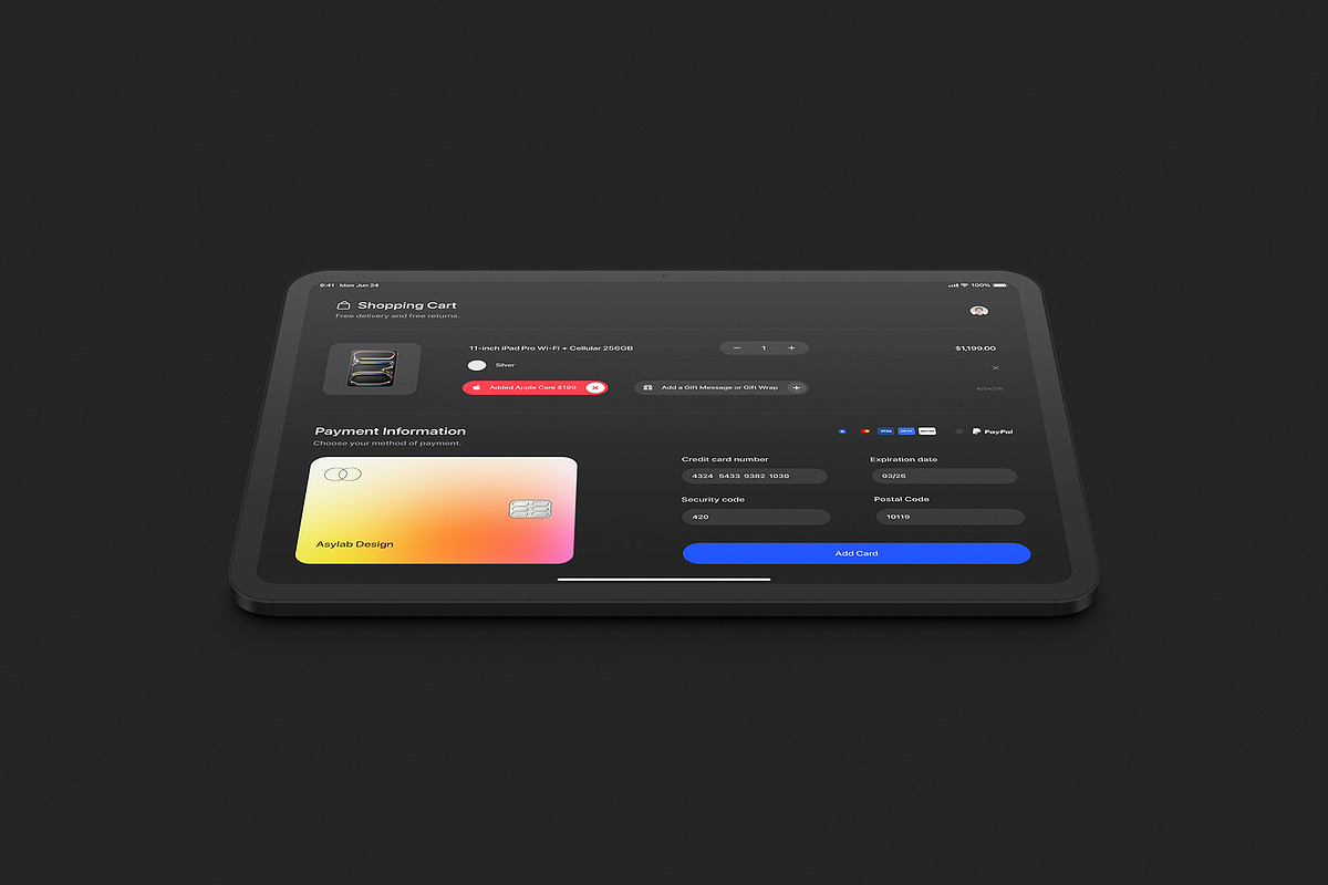 iPad Pro 11 - 21 Clay Mockups, an iPad Mockup by Asylab (Photo 52 of 56)