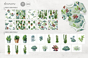 Cacti & Succulents, a Decorative Illustration by Anna Myslivets Art (Thumbnail 8 of 9)