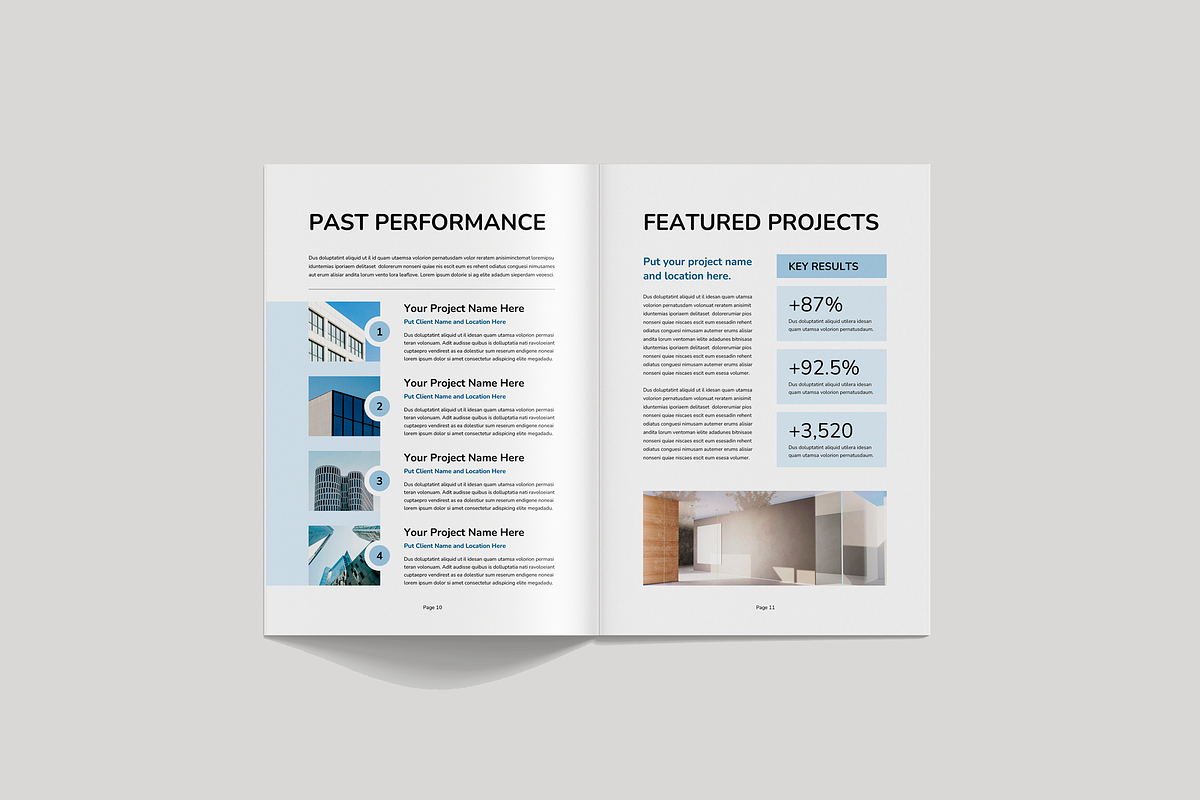 Capability Statement | Canva & Word, a Brochure Template by Leaflove (Photo 7 of 10)