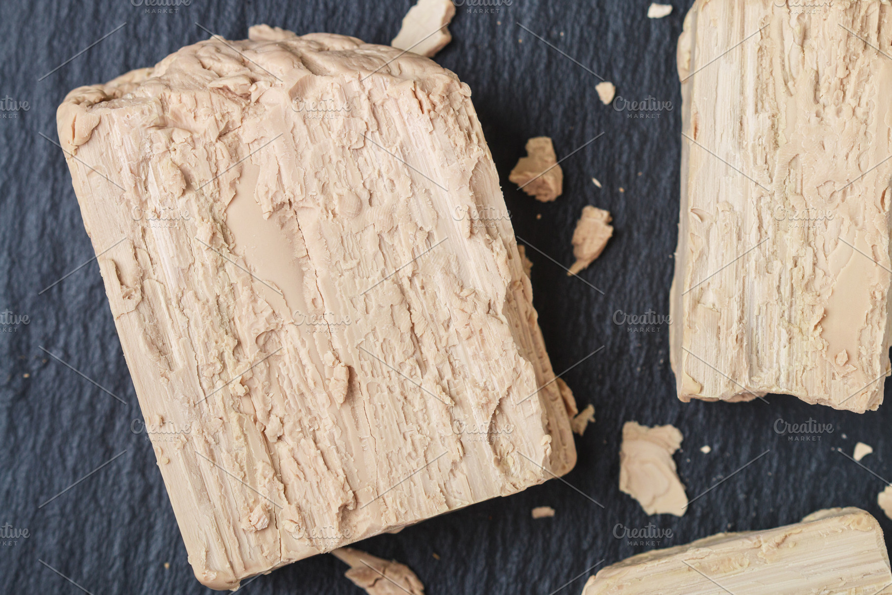 Photo fresh yeast stock photo containing background and bake, a Food & Drink Photo by La_Vanda