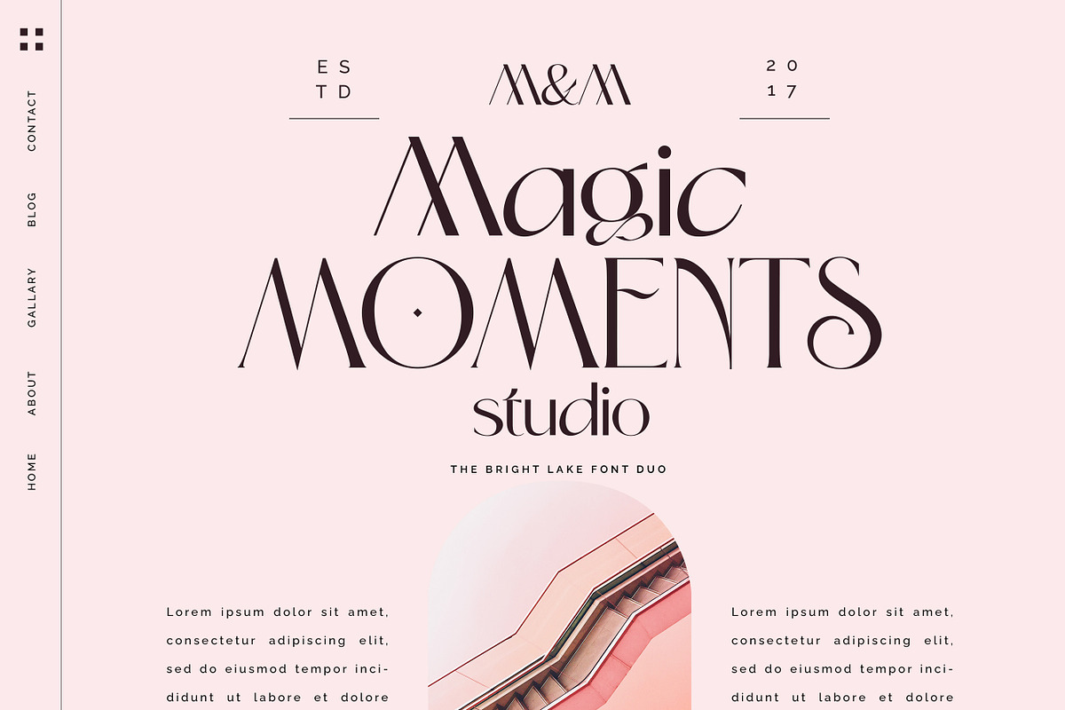 The Bright Lake Font Duo + Logos, a Serif Font by SNIPESCIENTIST (Photo 10 of 31)