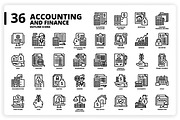 3,600 Icons x3 Styles, an Outline Icon by monkik (Thumbnail 4 of 299)