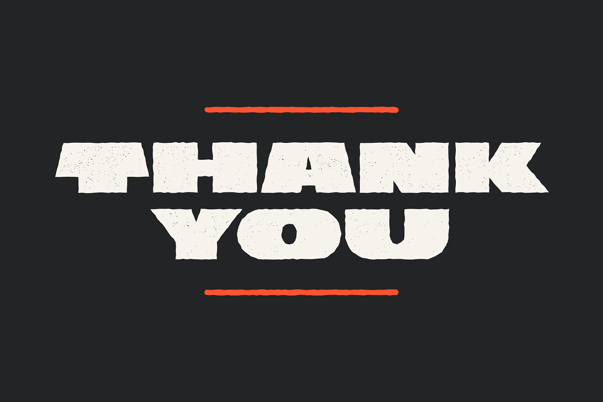 STOUT : Wide Vintage Modern Typeface preview 7