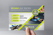Female Fitness Flyer Template, a Flyer Template by BrandPacks (Thumbnail 1 of 4)