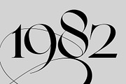 Nympha Luxurious Font, a Font by Lacre Type Foundry (Thumbnail 12 of 22)