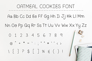 Oatmeal Cookies Font, a Script Font by Crystal Wilkerson Designs (Thumbnail 3 of 7)