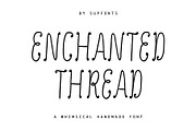 Enchanted Thread Handmade Font, a Handwritten Font by supfonts (Thumbnail 1 of 9)