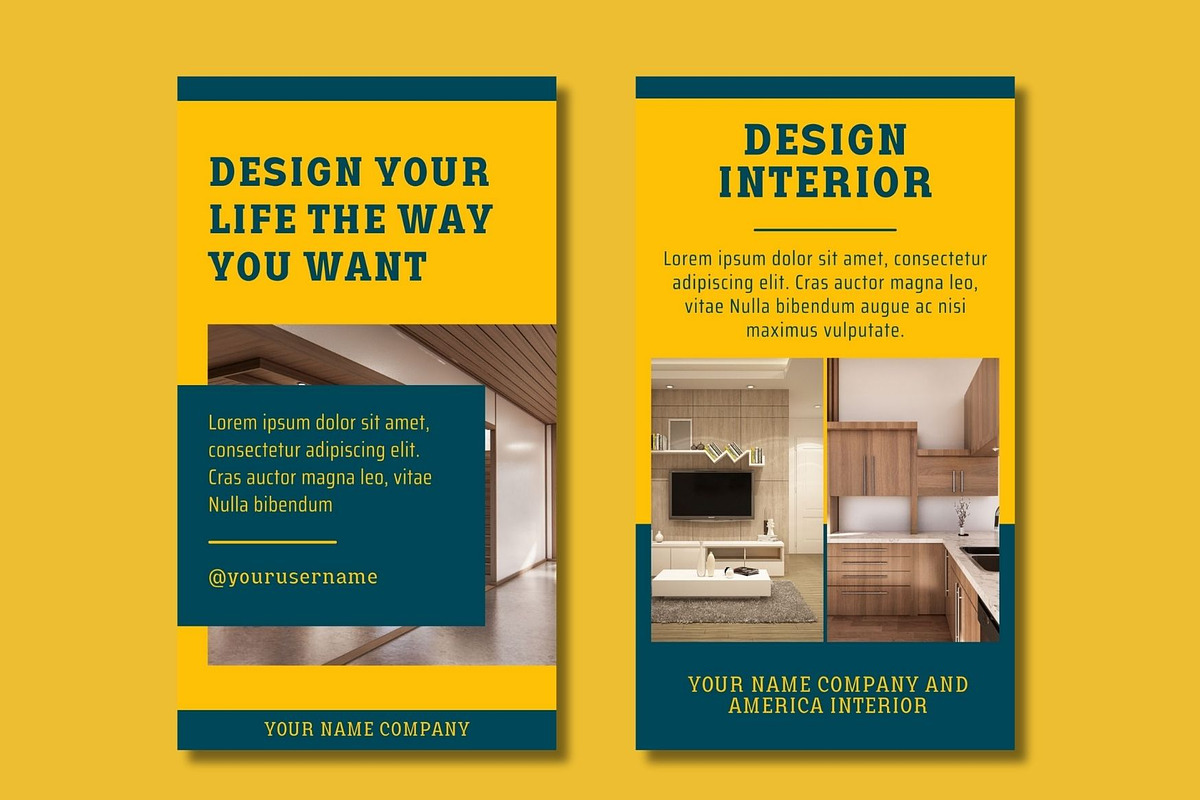Interior Design Story Canva Template, a Templates & Theme by BoontenStudio (Photo 6 of 8)
