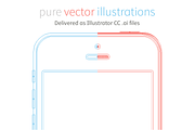 iPhone 5c Vector Pack, a Product Mockup by Device Kits (Thumbnail 3 of 3)