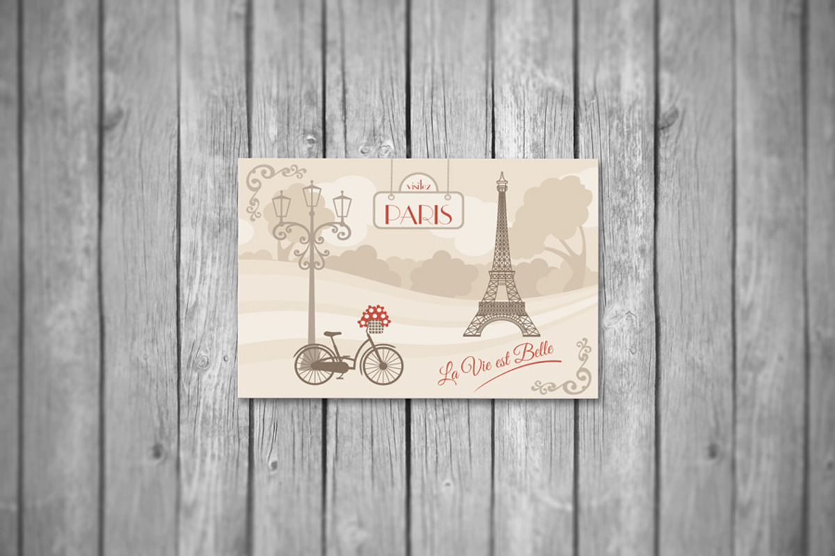 50% OFF -Realistic Postcard Mock Ups, a Print Template by Creative Shop (Photo 11 of 14)