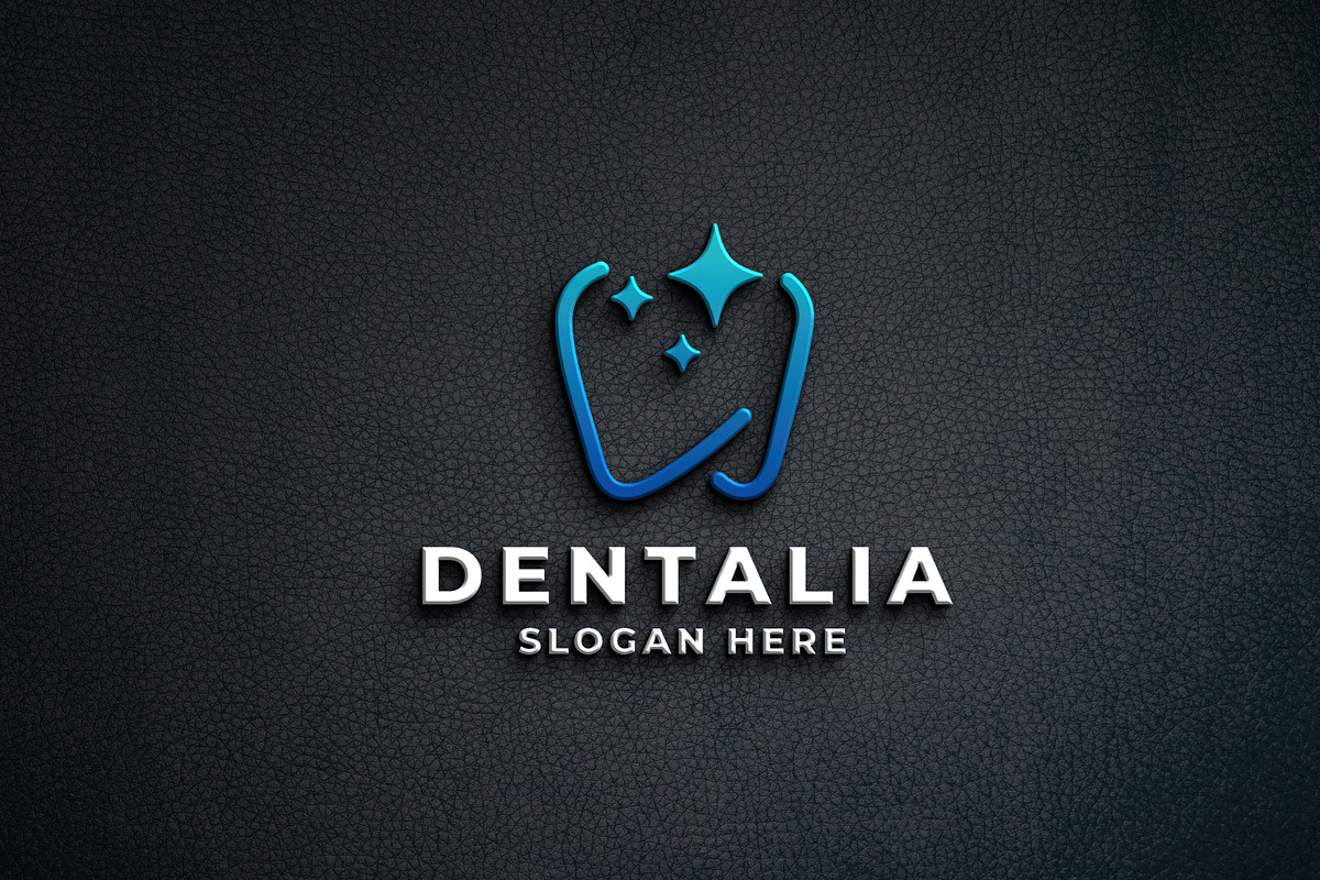 Modern Dental Pro Logo, a Branding & Logo Template by Design_Planet (Photo 1 of 2)