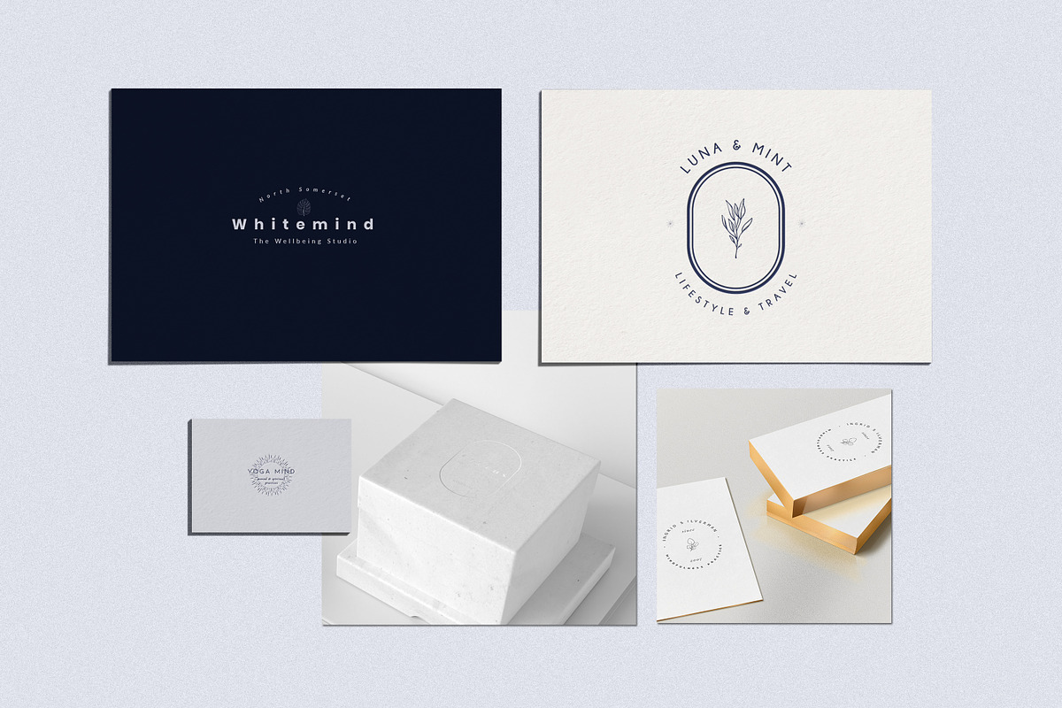 Crocus, Pre-made logo Set of 24, a Branding & Logo Template by Art pages (Photo 6 of 10)