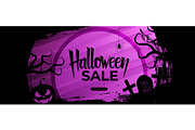 Halloween Sale Graphics Set, a Seasonal Illustration by Finevector (Thumbnail 2 of 5)