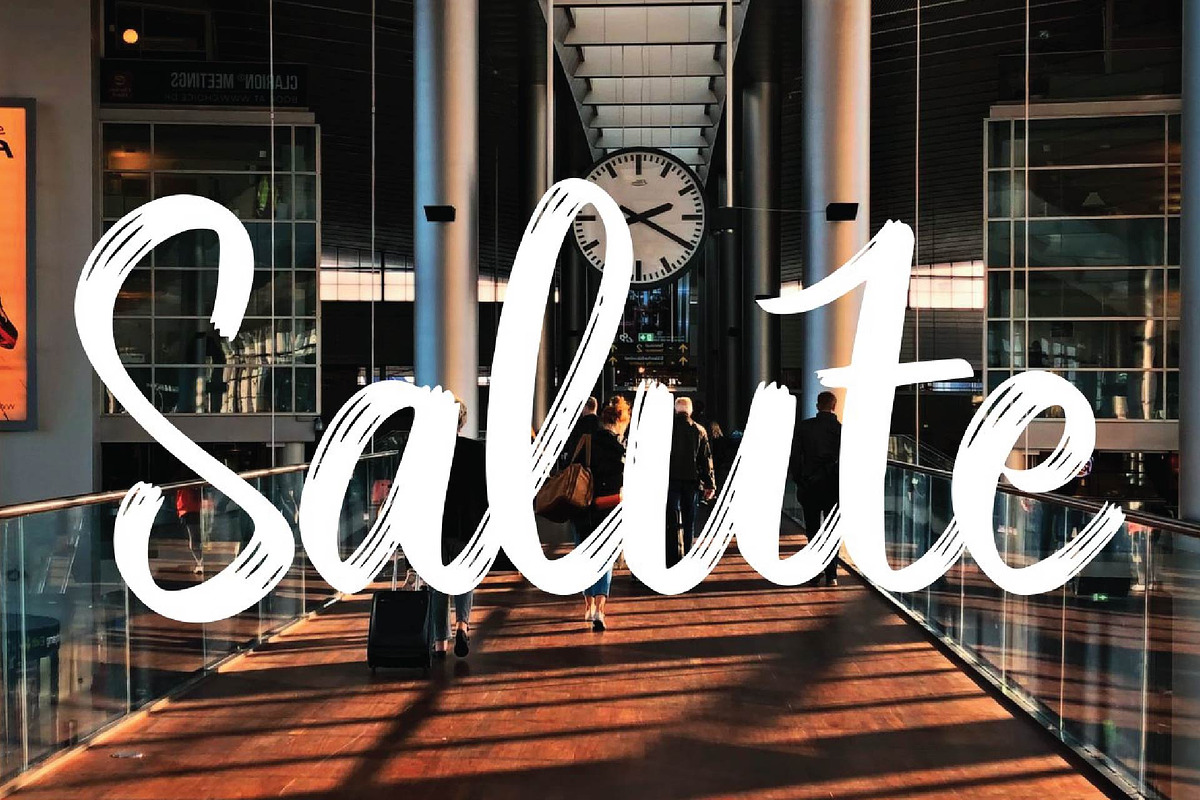 Denmark - Modern Brush Font Script preview 4