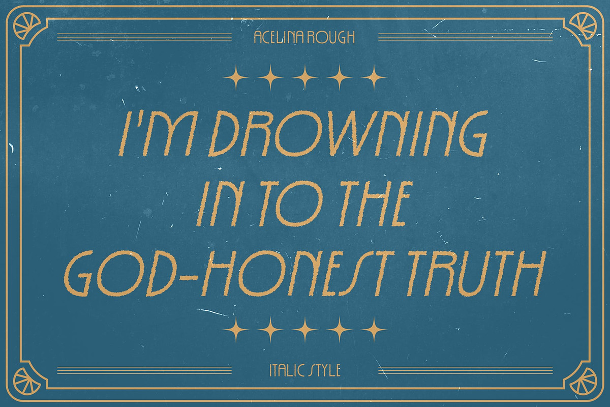 Acelina Rough, a Sans Serif Font by Craft Supply Co. (Photo 2 of 8)