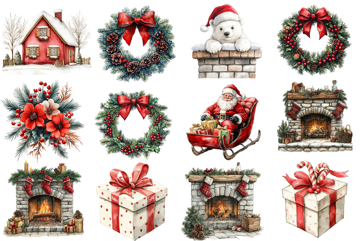 Cute Sweet Christmas Sublimation, an Illustration by Designworld (Photo 3 of 6)