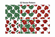 Exotic Anthurium Bloom Patterns, a Pattern Graphic by Elatedowl (Thumbnail 2 of 13)