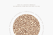 Leopard Seamless Pattern Sepia Tones, a Pattern Graphic by Pati Charm Studio (Thumbnail 4 of 8)