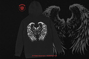 10 Bundle Dark Art Angel Wings, an Illustration by Morspective (Thumbnail 4 of 7)