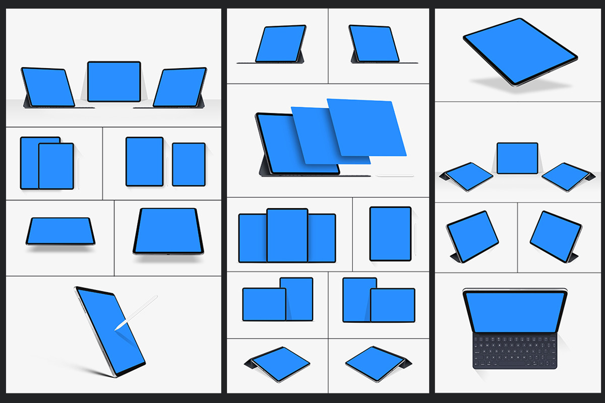 All New iPad Pro Mockups, an iPad Mockup by ydlabs (Photo 6 of 6)