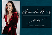 Adelmo - Pretty Script, a Script Font by Quothron (Thumbnail 3 of 7)