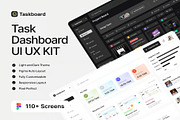 Taskboard - Task Dashboard UI UX KIT, an UI Kit Template by Lumina_ui_ux202 (Thumbnail 1 of 7)