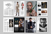 Men's Fashion Magazine Template, a Magazine Template by BrandPacks (Thumbnail 4 of 6)