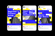 Fitness Guides Instagram Carousel, a Social Media Template by Neermana (Thumbnail 2 of 4)