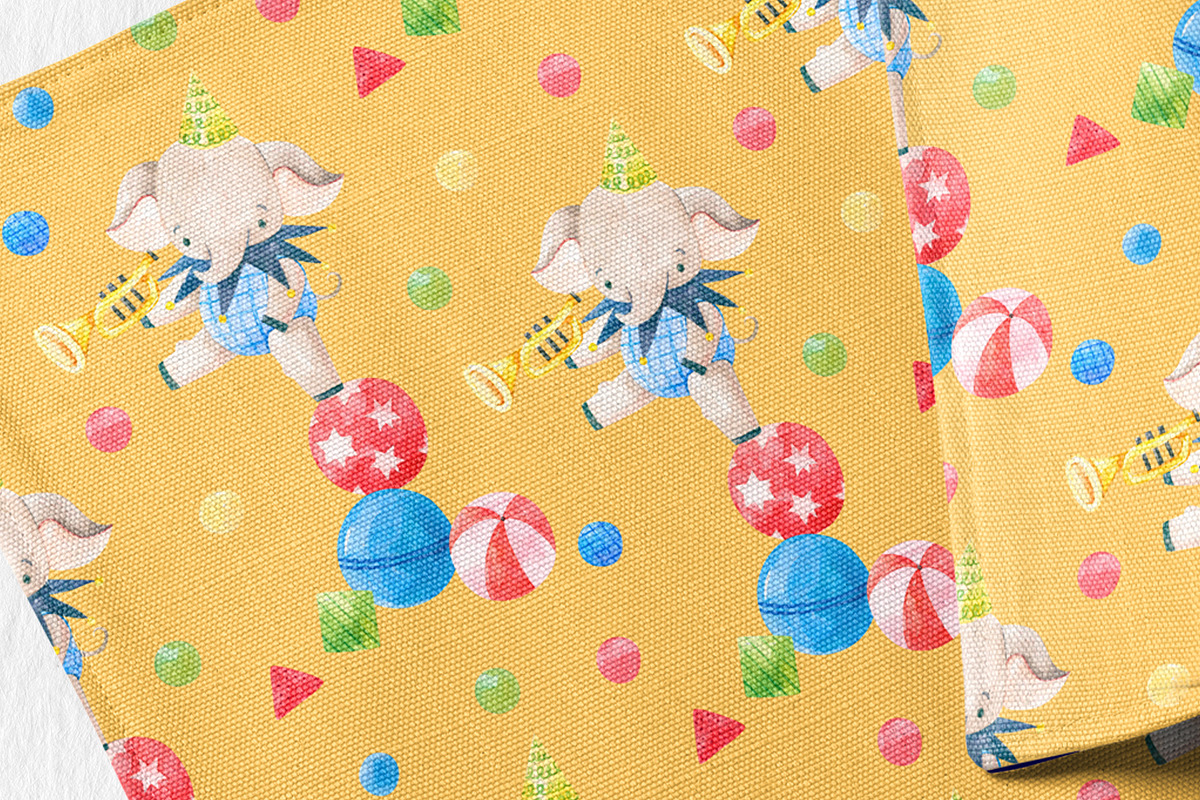 Watercolor Circus Animals Clipart, an Animal Illustration by the_myro (Photo 15 of 16)