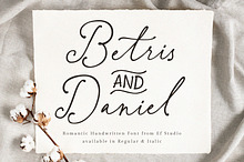 Betris & Daniel | Wedding Font
