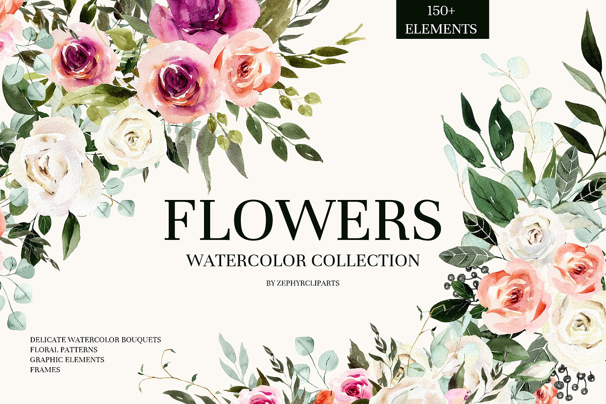 WHOLE SHOP. Watercolor bundle vol 1, an Animal Illustration by anastasiia.art (Photo 16 of 47)