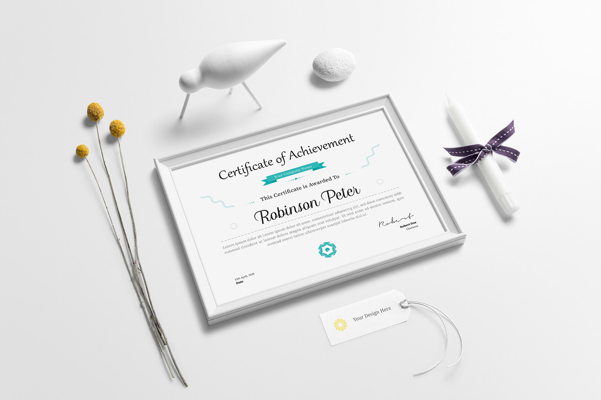 Certificate, a Templates & Theme by ARP Creation (Photo 3 of 5)