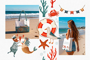 Nautical hand drawn clip art, an Illustration by ARTerria (Thumbnail 7 of 17)