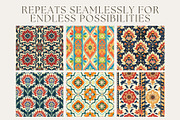 12 Rahul's Radiant Indian Patterns, a Pattern Graphic by Inknfolly (Thumbnail 2 of 7)