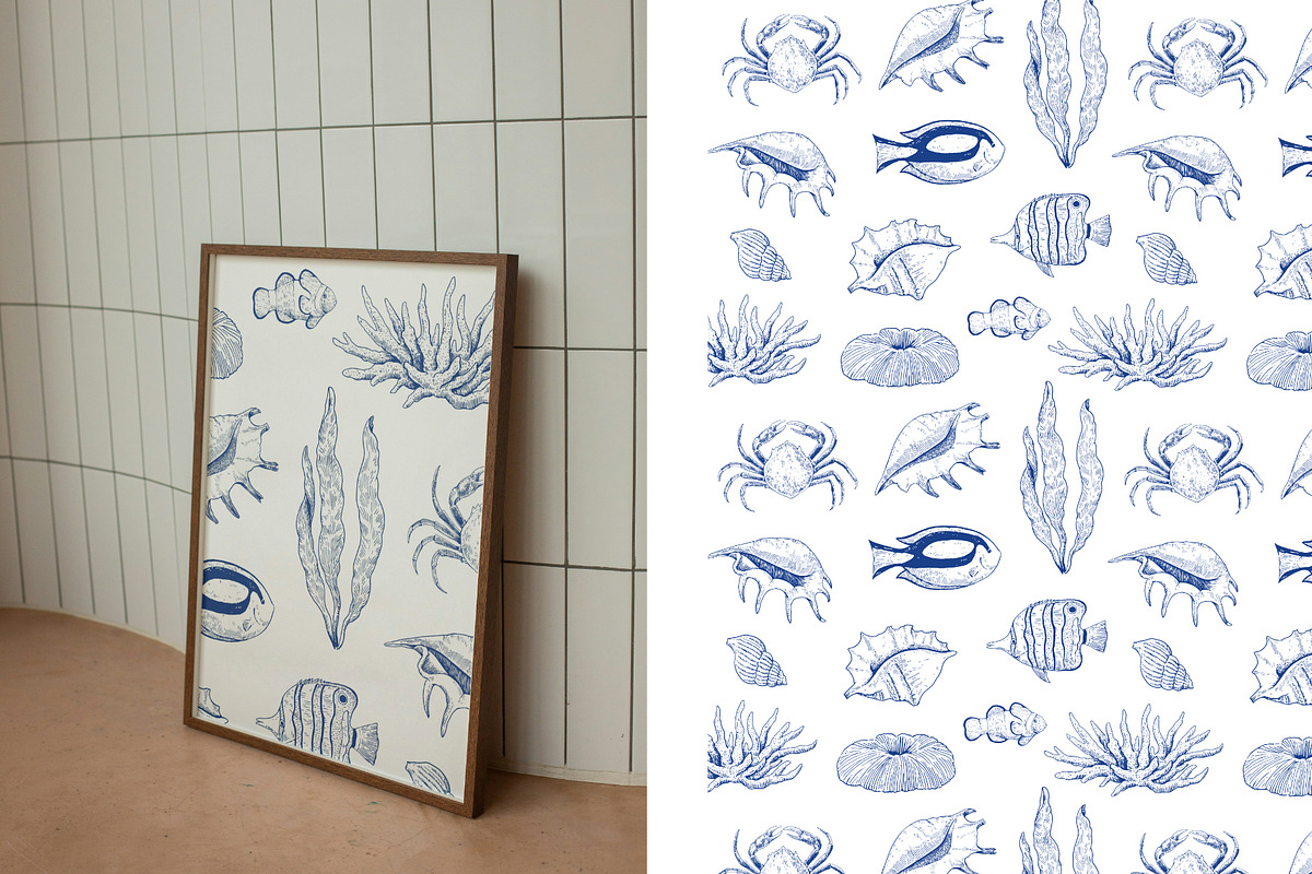 Coral gardens. Patterns collection, a Pattern Graphic by Robusta (Photo 9 of 16)