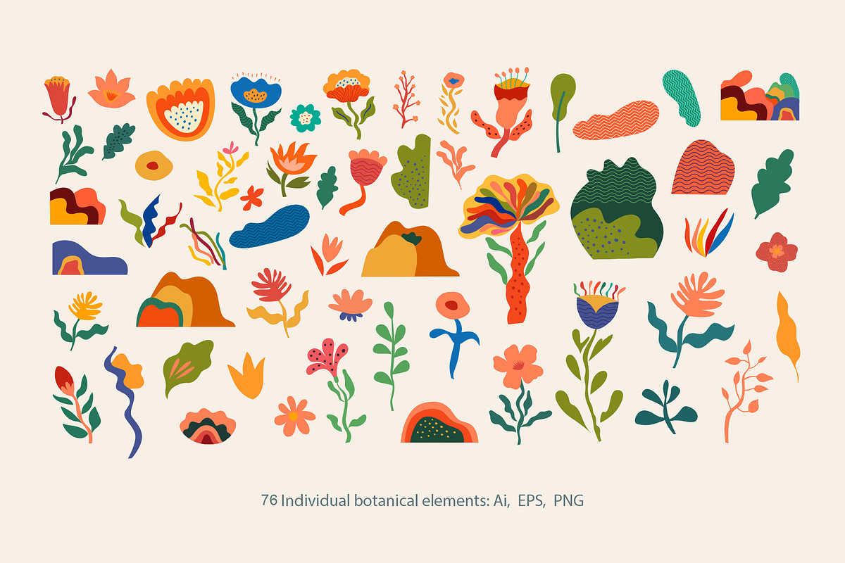 Flower collection, an Object Graphic by MoleskoStudio (Photo 5 of 25)