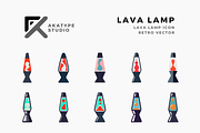 Lava Lamp Icon Vector, an Icon by Akatype Studio (Thumbnail 1 of 3)