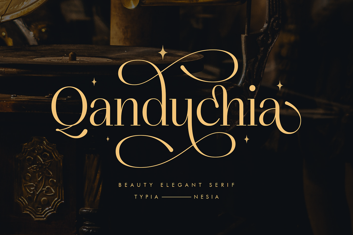 Qanducia Serif, a Serif Font by Typia Nesia (Photo 1 of 10)