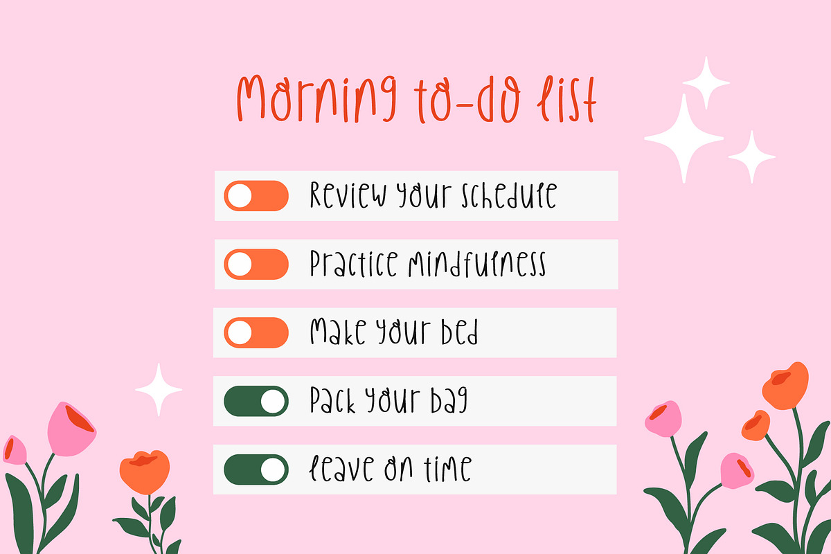 Quirky Handwritten Font Cute Flowers, a Handwritten Font by Kaya Fonts (Photo 5 of 32)