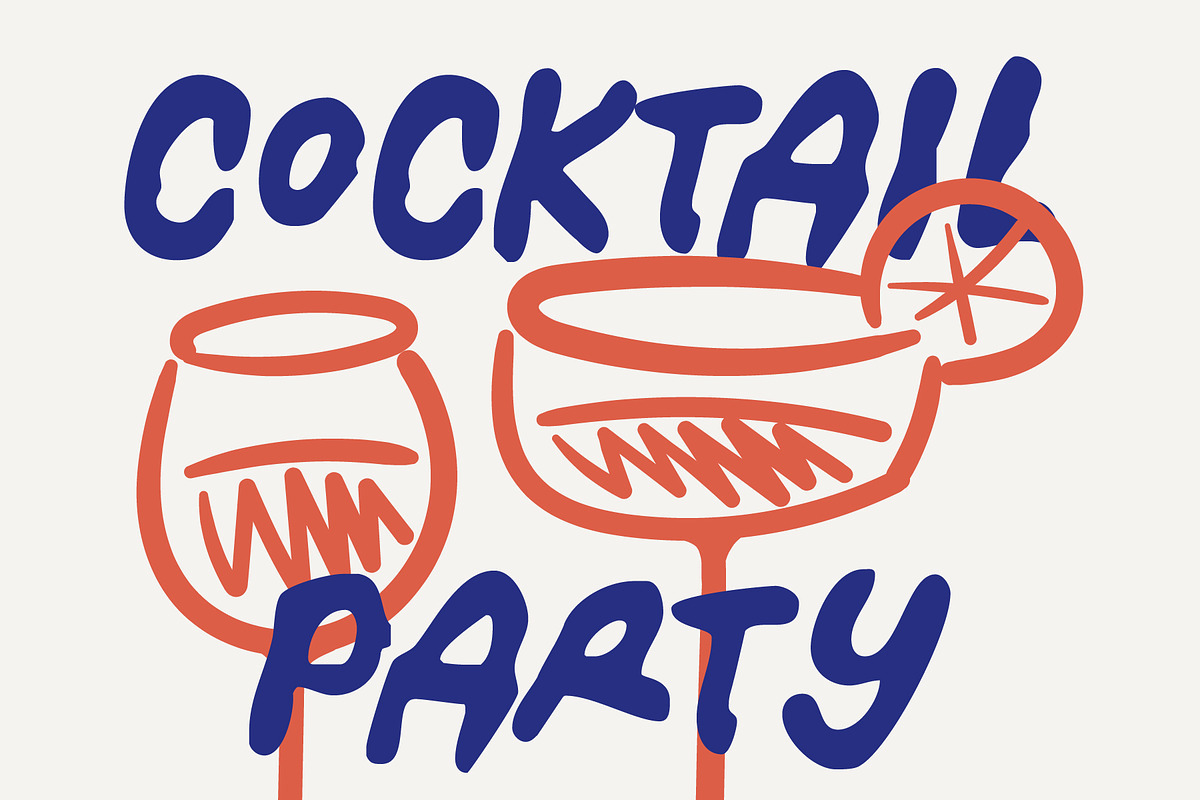 Mosive Quirky Display Typeface, a Handwritten Font by Sitintahitam (Photo 4 of 9)