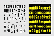 Oatlash - Bold Stylish Font, a Sans Serif Font by RagamKata (Thumbnail 10 of 10)