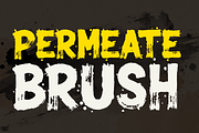 casual brush lettering, handwritten, a Handwritten Font by groens (Thumbnail 1 of 6)