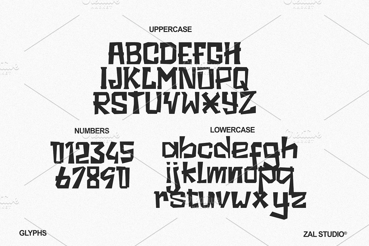 NORDIC - DISPLAY BOLD TYPEFACE, a Sans Serif Font by ZAL STUDIO (Photo 3 of 3)