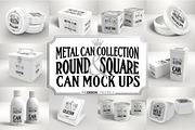 Vol2. Metal Can Mockup Collection, a Cups & Container Mockup by INCDesign (Thumbnail 22 of 23)