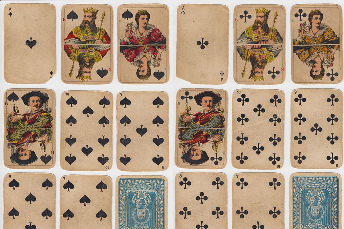 Antique German Whist Playing Cards, an Object Graphic by Betty Nane (Photo 3 of 3)